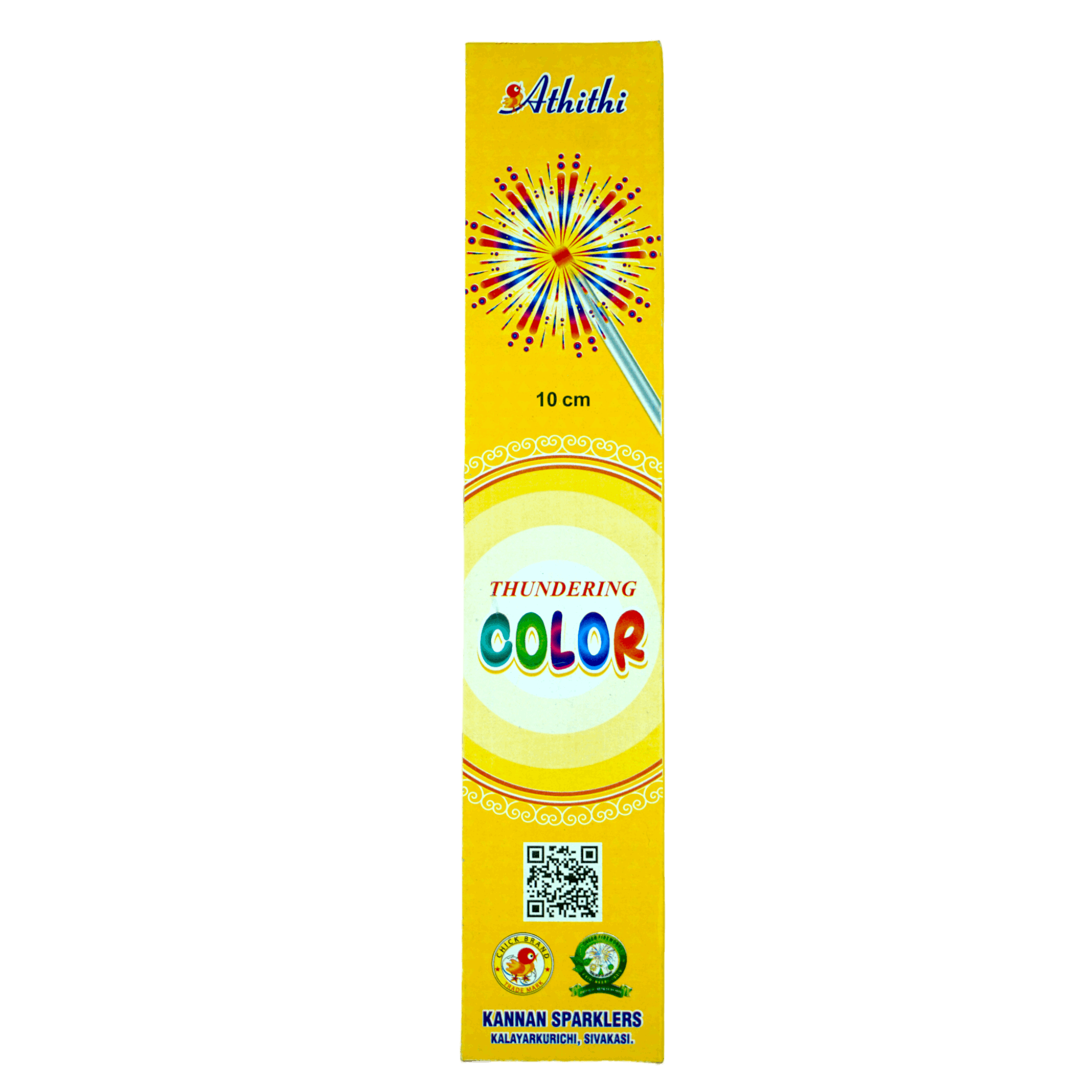 10 CM. GLITERING SPARKLERS