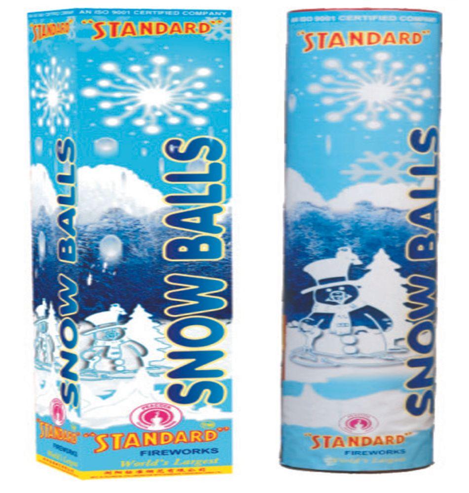 2 INCH SNOW BALLS